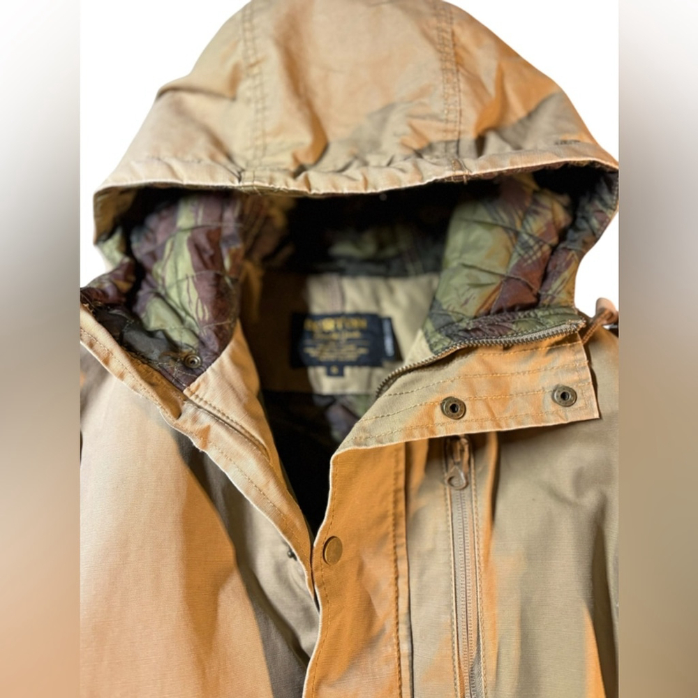 BURTON Men’s Sherman Snowboard Jacket in Tan Sz S - Picture 9 of 10